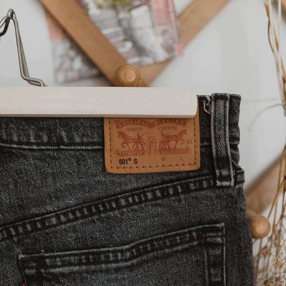 Levi's 501S Black Women's Jeans